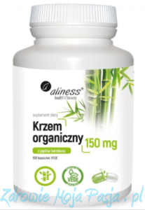 Krzem Organiczny 150mg 100 Vege kaps. Aliness 
