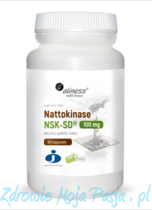Nattokinase NSK-SD 100 mg 60 caps, Aliness 
