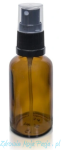 Buteleczka szklana z atomizerem 30 ml