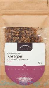 Karagen MECH IRLANDZKI Chrząstnica kędzierzawa -  Chondrus crispus 50 G