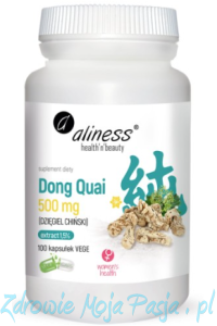 Dong Quai (DZIĘGIEL CHIŃSKI) ekstrakt 1,5% 500mg - Aliness  