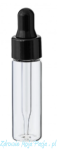 Fiolka szklana 5 ml z pipetą 