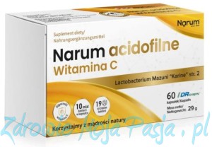Narum Acidofilna Witamina C, 60 kaps
