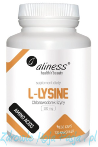 L - Lysine 500 mg x 100 kaps Aliness ( LIZYNA )