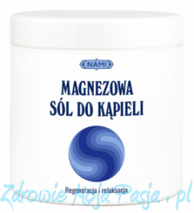 Krystaliczny koncentrat minerału biszofitu. Magnezowa sól do kąpieli. 900 g