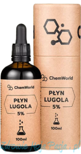 Płyn LUGOLA 5%, 100 ml
