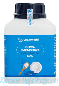 Oliwa magnezowa 50% chlorek magnezu 500 ml