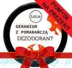 Dezodorant geranium z pomarańczą - 50ml LaLe
