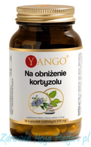 Na obniżenie kortyzolu – 90 kaps. YANGO   