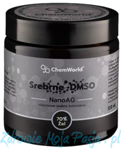 Żel Srebrne DMSO 70% 120ml
