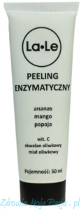 Peeling enzymatyczny - ananas, mango, papaja 50ml LaLe 