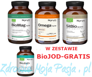 ZESTAW: BioMAG, SilBio, Omega + BioJOD