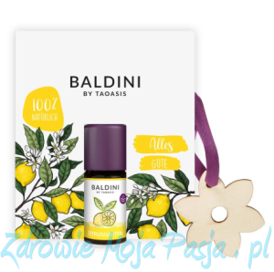 ZESTAW - Olejek Cytrusowy Ogród BIO 5ml + Zawieszka