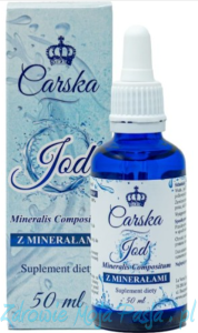 Jod z Minerałami 50 ml La Verna, Carska 