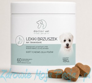 Na trawienie dla psa – lekki brzuszek. 60szt