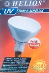 Lampa z UVA UVB PODCZERWIEŃ  SUNLUX 160W E27 0 DOMOWE SŁOŃCE  - Żarówka
